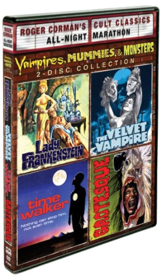 Colección de vampiros momias y monstruo