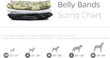 Pet Parents Bandas para el vientre lavables de alta calidad camuflaje