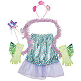 Traje de princesa para niñas, sirena, novia, estrella pop
