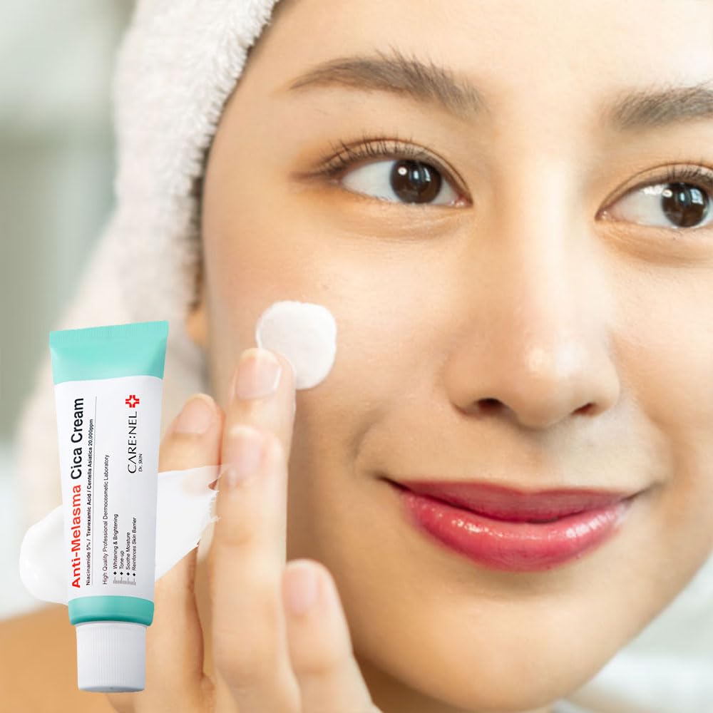 Crema Facial para Melasma  Centella Asiática Cuidado Coreano