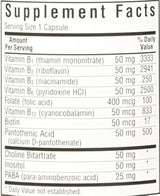 BlueBonnet B-Complex 50 cápsulas vegetales, 50 unidades