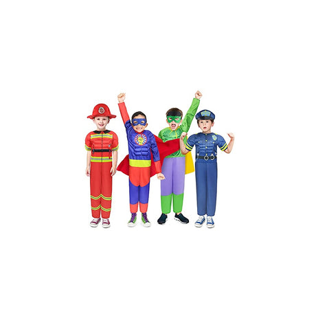 Disfraz con superhéroe juego de rol para niños talla 4-7 año