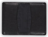 tarjetero de piel auténtica, estuche para 25 tarjetas