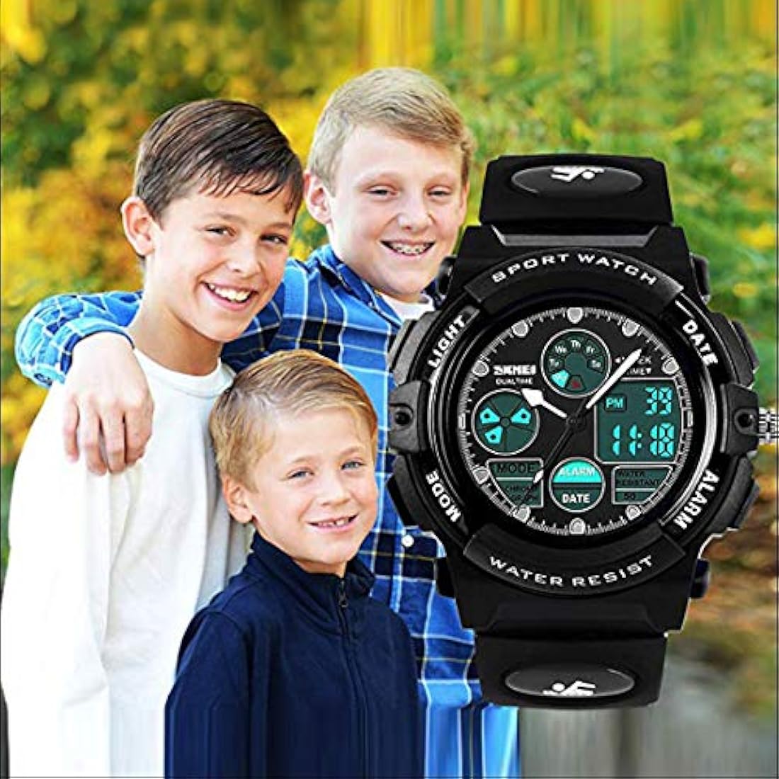 Kid Watch 50M Sport Sport LED Alarm Stopwatch Digital