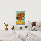 cuadro de girasoles de Vincent Van (12x16)