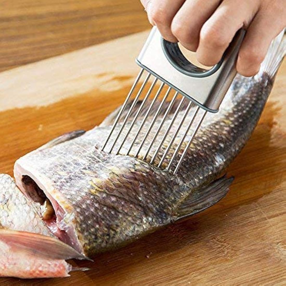 Cortador de cuchillos de acero inoxidable con 10 puntas