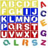 Juego de plantillas de letras del alfabeto de Karty
