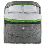 SylvanSport Saco de dormir con capa de nube, capas acolchadas adaptables que proporcionan comodidad y calidez en invierno y verano