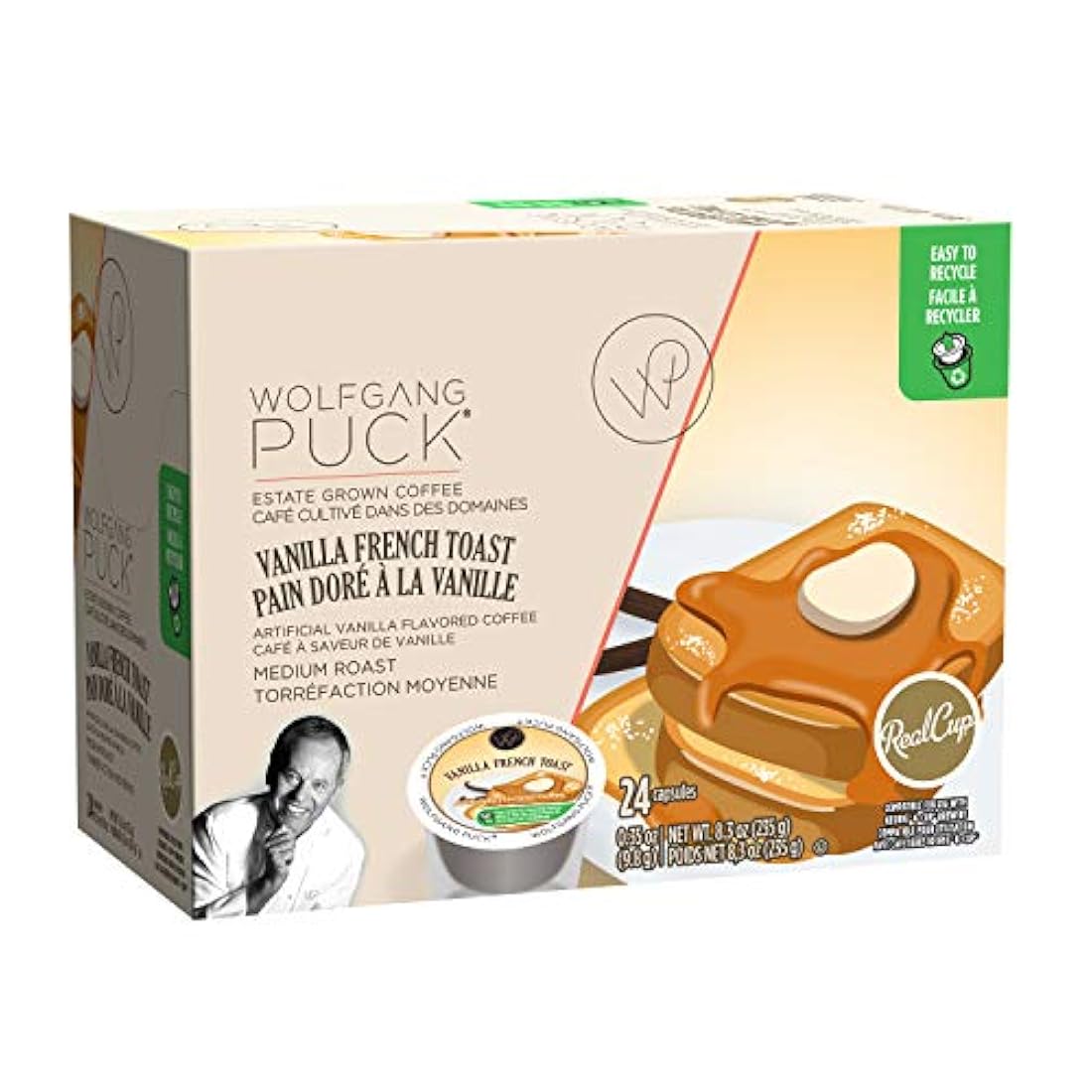 Café en porciones individuales Wolfgang Puck