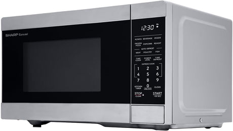 Microondas SHARP 0.9 CuFt, 900W, con Plato Giratorio ZSMC0962KS