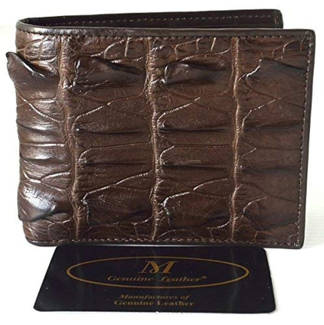 Billetera de  Piel de Cocodrilo para hombres
