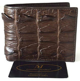 Billetera de  Piel de Cocodrilo para hombres