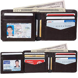 Alpine Swiss  - Cartera de identificación para hombre