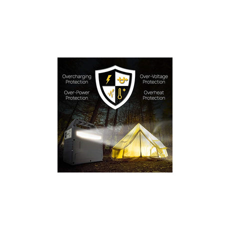 Generador portátil de energía de 150 Wh SERENELIFE SLSPGN10