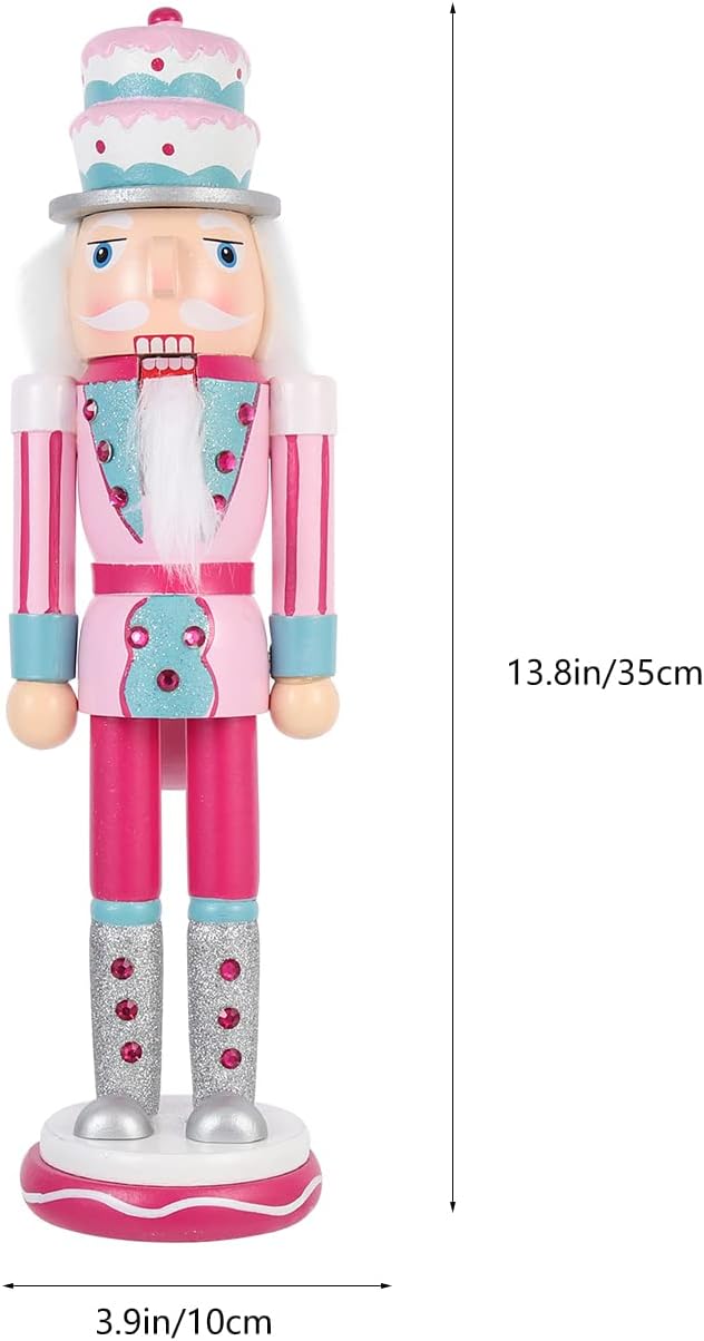 Figuras de Nutcracker de Navidad, decoración, 14 pulgadas, modelo 2023