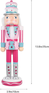 Figuras de Nutcracker de Navidad, decoración, 14 pulgadas, modelo 2023