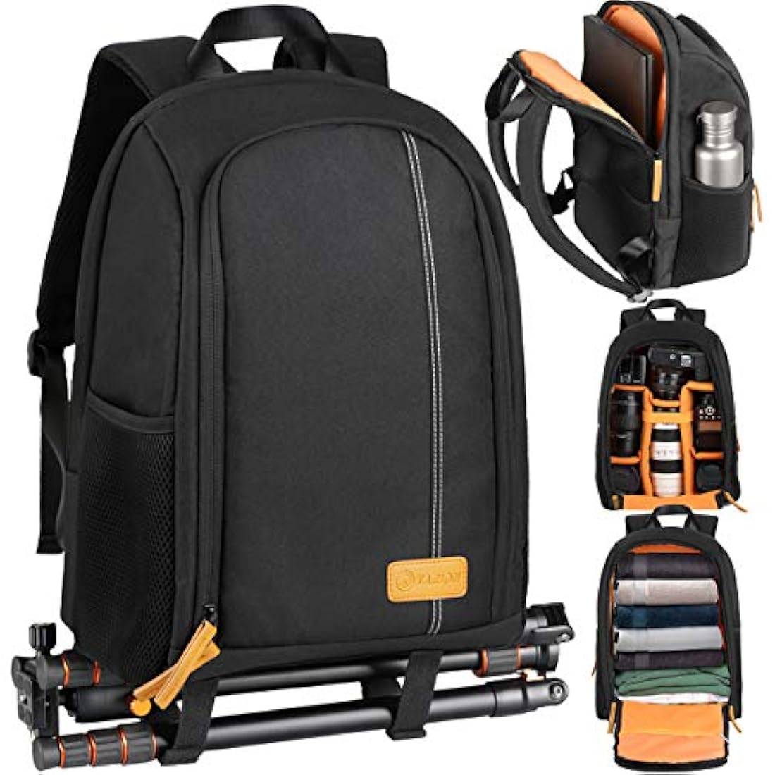 Morral impermeable para cámara de gran capacidad