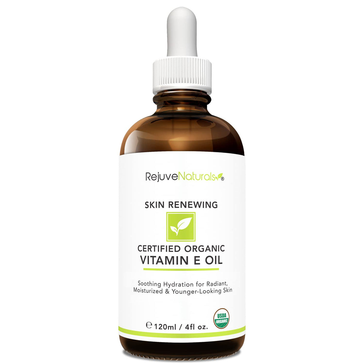 Aceite de Vitamina E 100% Natural y Orgánico USDA, Hidratante