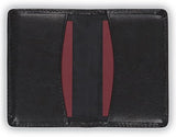 tarjetero de piel auténtica, estuche para 25 tarjetas