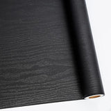 Abyssaly  Papel de contacto de madera negra autoadhesivo