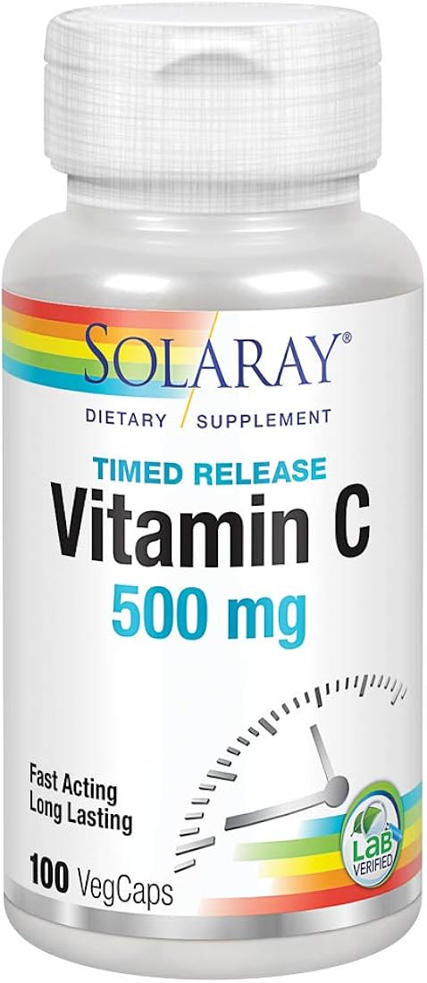 Solaray C Dos etapas de liberación cronometrada