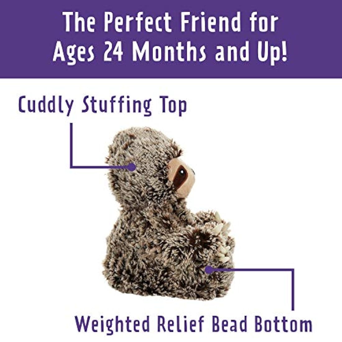 Peluche perfumado con aroma a lavanda, 12 meses en adelante