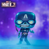 Funko Pop! Marvel: Zombie Capitán América Vinilo Bobblehead