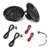 Cornetas Altavoces impermeables de grado marino, luces LED PYLE PLMR6LEB