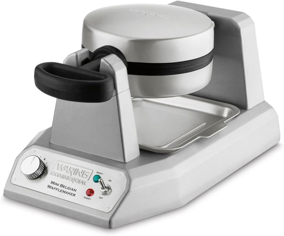 Mini Waffle Maker Waring Comercial WMB400X, 120V, 1200W