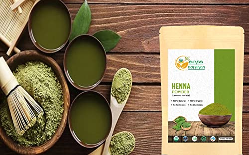 Polvo de Henna Orgánica para Cabello y Arte Corporal