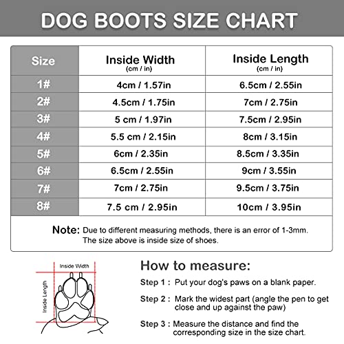 Protector de patas para perros, botas para perro con suela