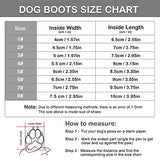 Protector de patas para perros, botas para perro con suela