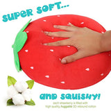 Peluche de fresa para niños y niñas, 15,7 y 12.0 in