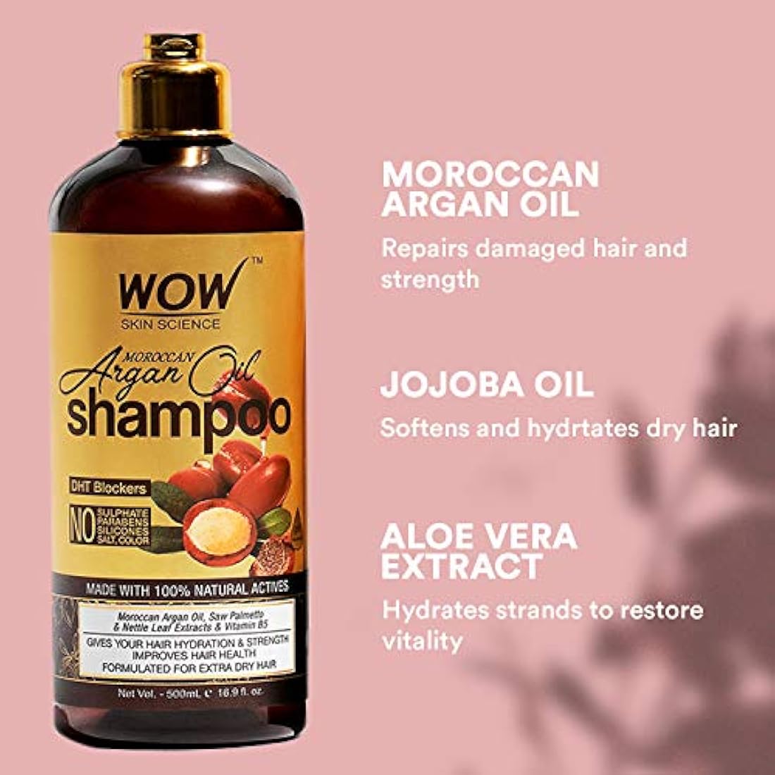 Champú y acondicionador de aceite de argán marroquí