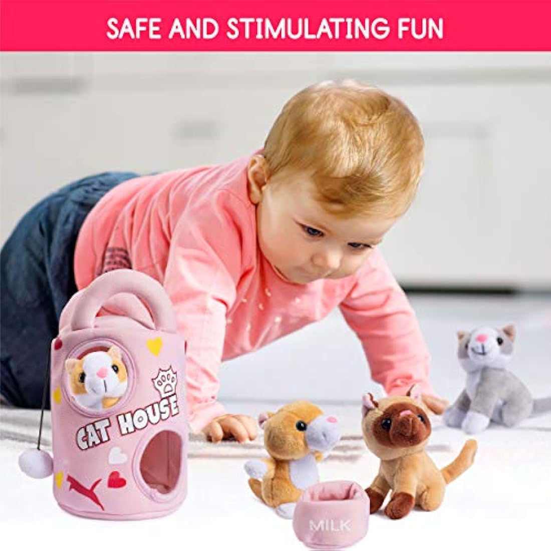 juguetes para gatos de peluche para niños