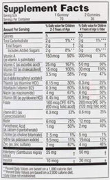 Zarbee's Naturals Multivitamínico completo para niños + goma inmune*, sabores de bayas mezclados, 70 gomas