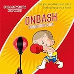 EMAAS Saco de boxeo OnBash para niños con saco de boxeo, guantes de boxeo, bomba manual y amplificador;