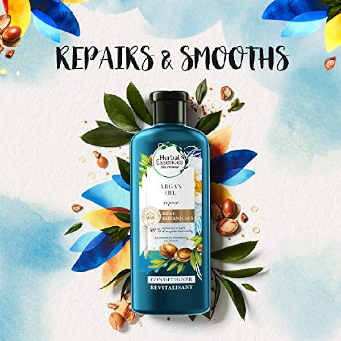 Champú y acondicionador de 20.2 fl oz de aceite de argán