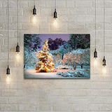 Lienzo decorativo para pared, diseño de Navidad