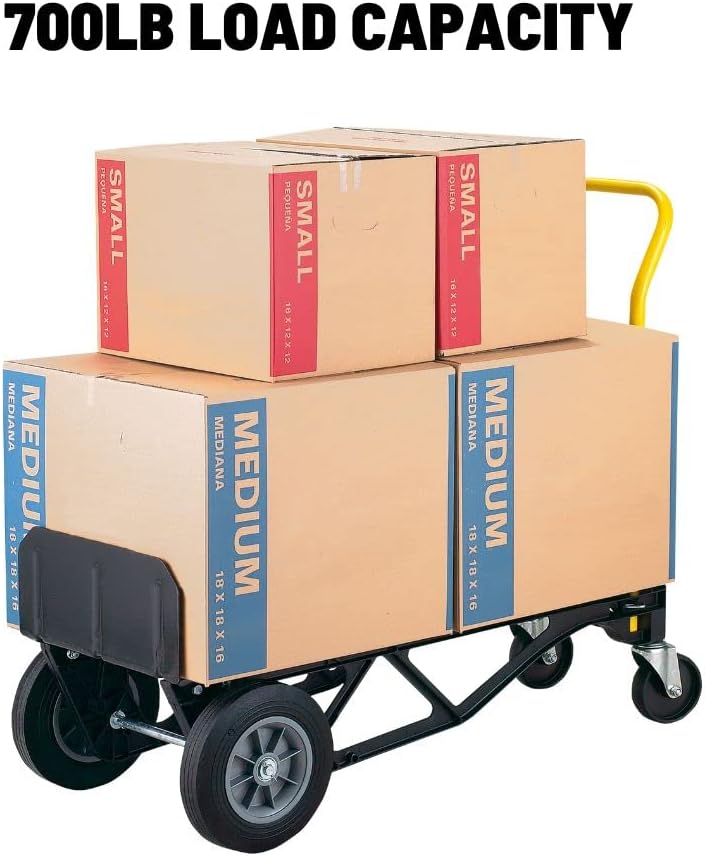 Carretilla Convertible Harper Trucks 700 lb Capacidad PGDY8635P