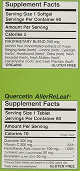 Sistema de alergia ReLeaf – Suplemento dietético natural