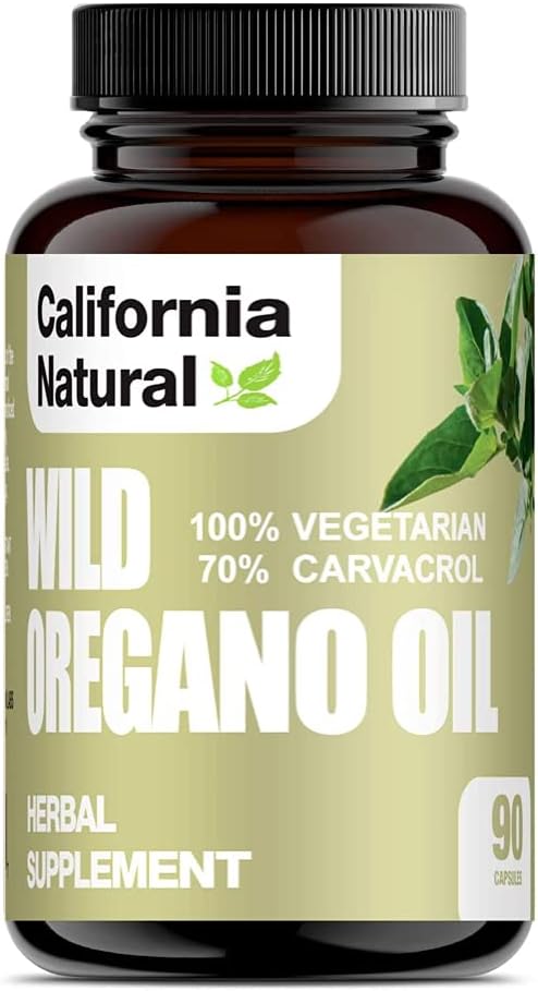 Aceite de Orégano Silvestre Cápsulas Vegetarianas