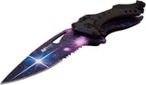 Cuchillo táctico plegable asistido por resorte MT-A705