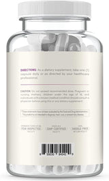 Suplemento de Quercetina 500mg con Bromelina y Zinc, 240 Cápsulas