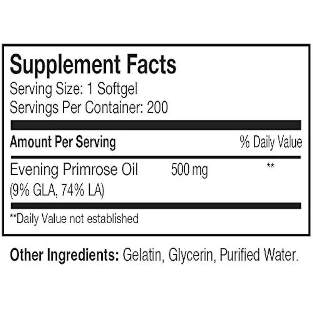 gmpvitas Onagra - mantener el aceite suave y saludable