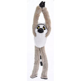 Peluche Lemur colgante con cola de anillo  22 pulgadas