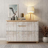 Abyssaly - Papel pintado de madera autoadhesivo para pared