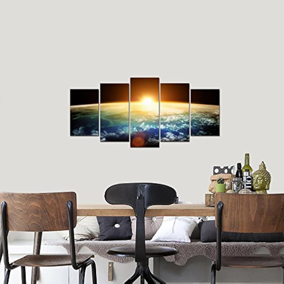 Paneles con modernas impresiones giclee de paisajes marinos