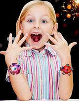 Paquete de 14 pulseras luminosas para niños de Wellovo