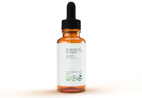 Aceite de Vitamina E Natural Uso Múltiple para Cara Cabello